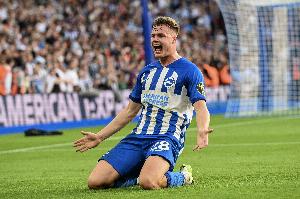 迪马济奥:埃文-弗格森选择罗马,布莱顿开价4500万欧买断条款