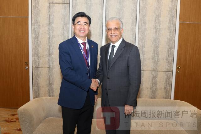 开云官网-宋凯会见AFC主席萨尔曼 提出承办一届U17亚洲杯